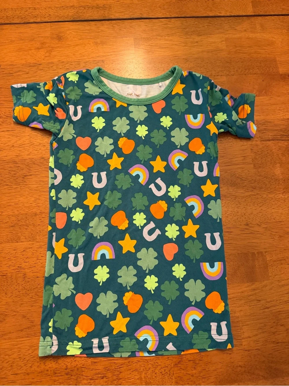 Little Sleepies LS 5/6 Lucky Charms Bamboo Short Sleeve Pajamas